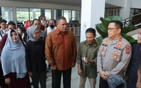 Kapolda Gorontalo Temui Rektor UNG Minta Yunus Diberikan Sanksi