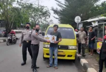 Mantap… Peduli Sesama, Ditpamobvit Polda Banten Bagikan Ratusan Paket Sembako
