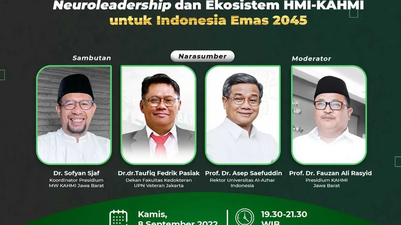 KAHMI Jawa Barat: Ulas Neuro-Science Untuk Realisasi “Indonesia Emas 2045”