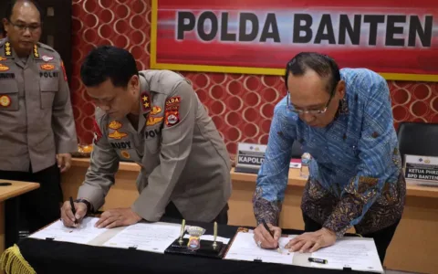 Polda Banten Jalin MoU Bersama PHRI, Begini Manfaatnya