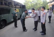 Perkuat Sinergitas, Danrem 064 MY Kunjungi Polda Banten