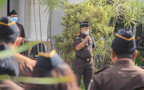 GAS TERUS…Edy Winarko Berikan Pesan Khusus ke Pegawai Kejaksaan Kota Malang