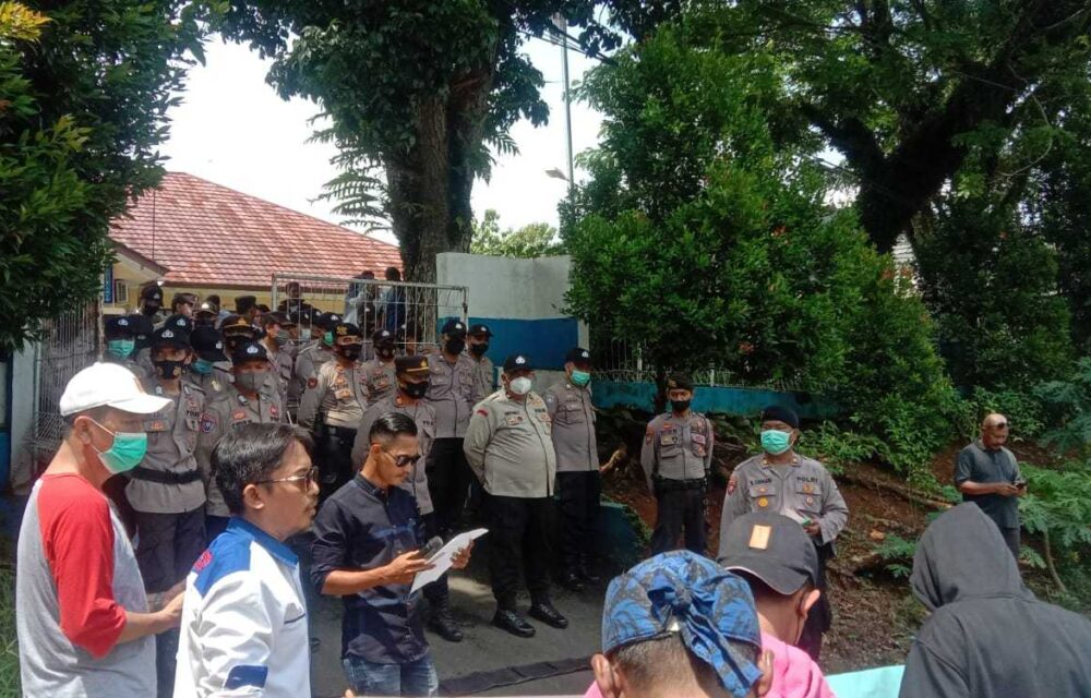 Gak Bener...!Lecehkan Kerja Jurnalis, Inspektorat Lebak Digruduk