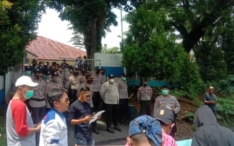 GAK BENER…Lecehkan kerja Jurnalis, Inspektorat Lebak Digruduk