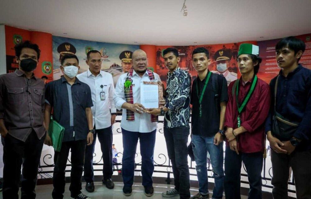 Ketua Dpd Ri Terima Aspirasi Pb Hmi Mpo Terkait Konflik Lahan