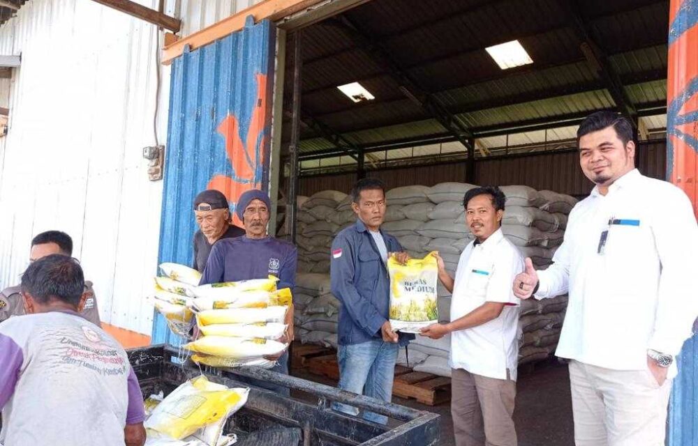 Mantap...!Penyaluran Operasi Pasar Bulog Tembus 650 Ribu Ton