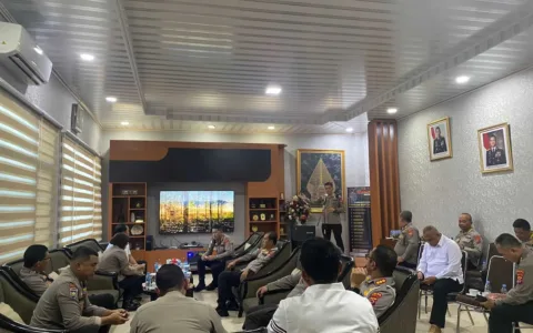 Polda Banten Gelar Coffe Morning Bersama PJU
