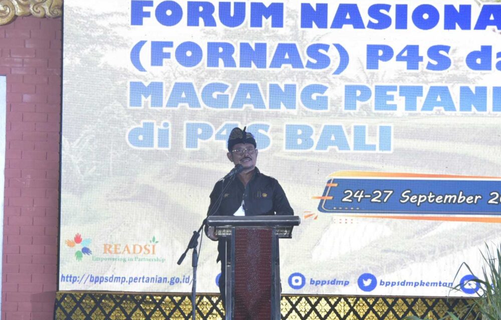 Top....! Mentan Syl Dorong Petani Terapkan Smartfarming Melalui Pelatihan Swadaya