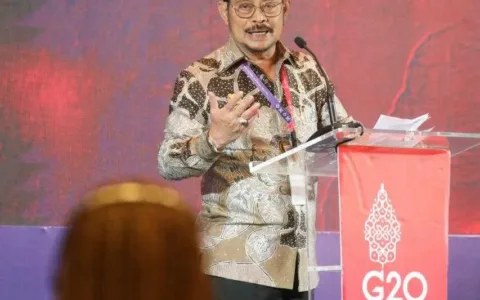 Gas Terus. Mentan SYL Ajak Dunia Implementasikan Pertanian Digital