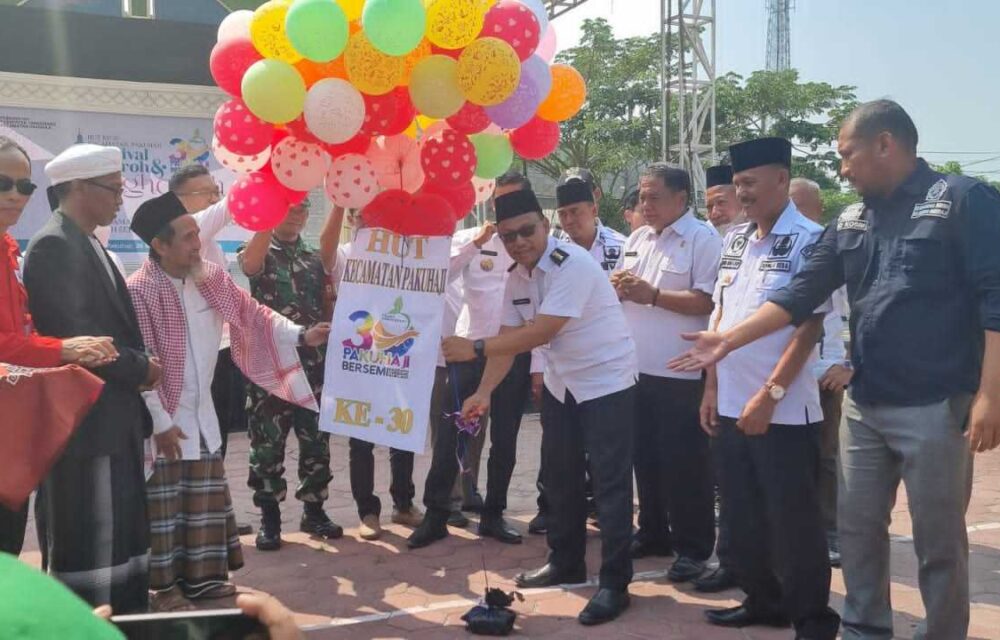 Hut Kecamatan Pakuhaji Ke 30 Di Isi Dengan Festival Hadroh Solawat Dan Istighosah Akbar