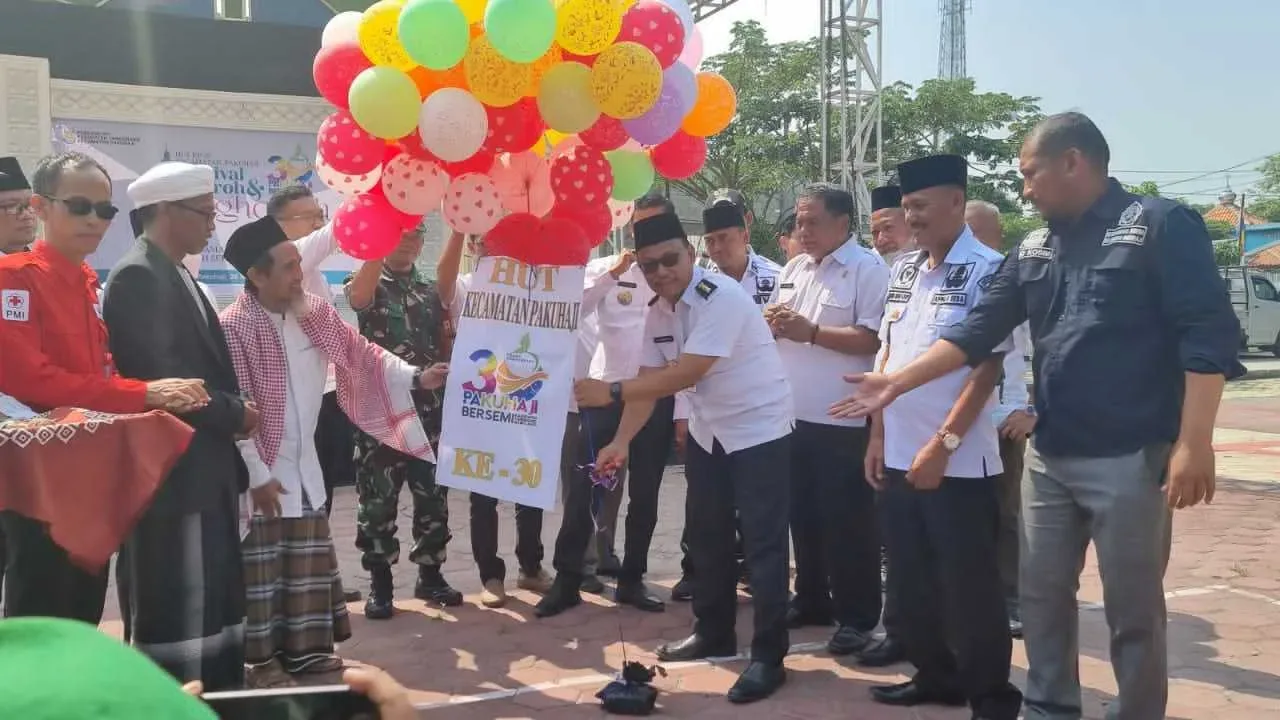 HUT Kecamatan Pakuhaji Ke 30 Di Isi Dengan Festival Hadroh Solawat dan Istighosah Akbar