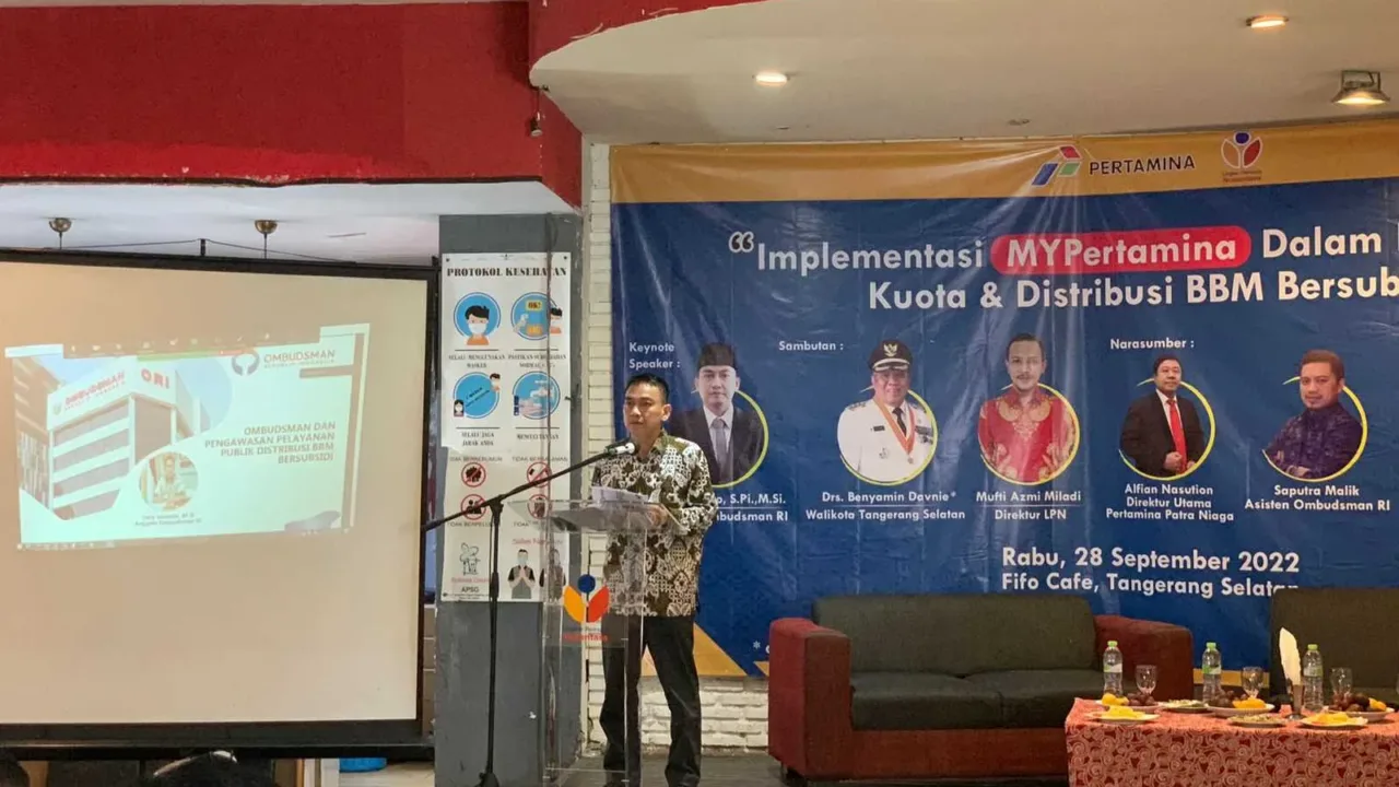 BERJALAN KAH…Ombudsman RI Membatasi Regulasi Distribusi BBM