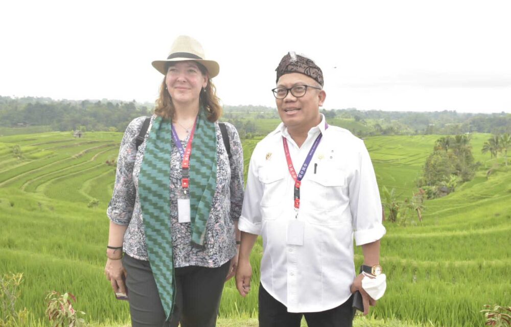 Mantap..! Kementan Perkenalkan Praktik Pertanian Berkelanjutan Ke Delegasi Amm G20