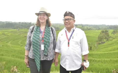 Mantap. Kementan Perkenalkan Praktik Pertanian Berkelanjutan ke Delegasi AMM G20
