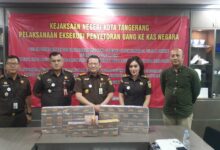 Gas Keun.!!! Kejaksaan Negeri Kota Tangerang Eksekusi Tindak Pidana Kepabeanan