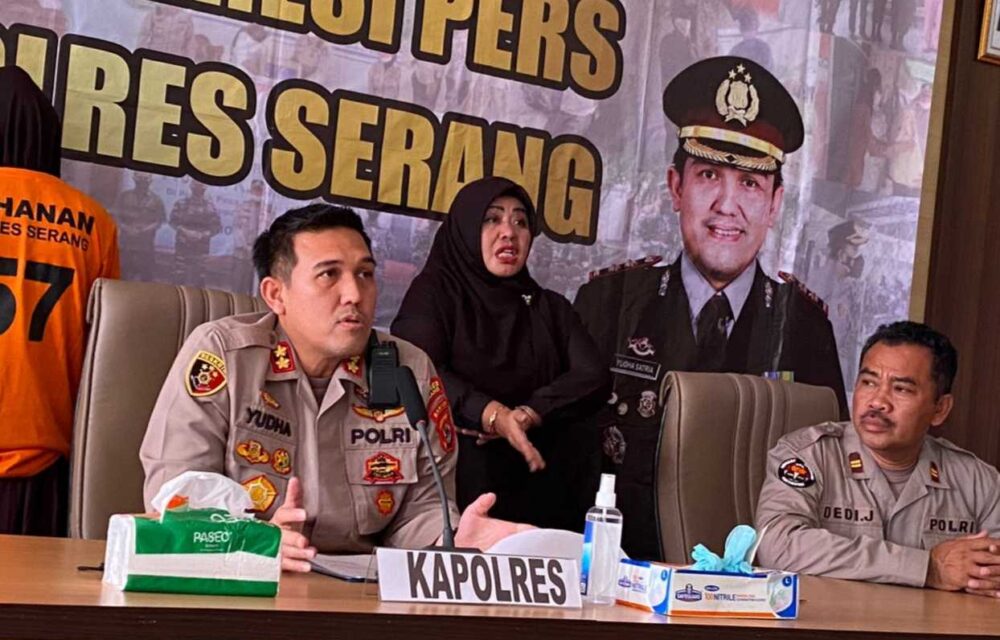 Pelaku Pembuang Bayi Ditangkap Polres Serang