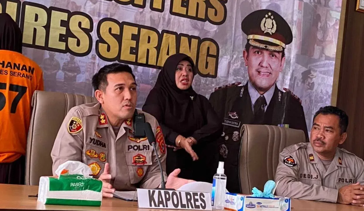 Pelaku Pembuang Bayi Ditangkap Polres Serang