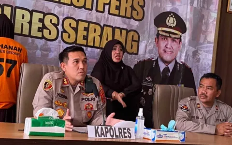 Pelaku Pembuang Bayi Ditangkap Polres Serang