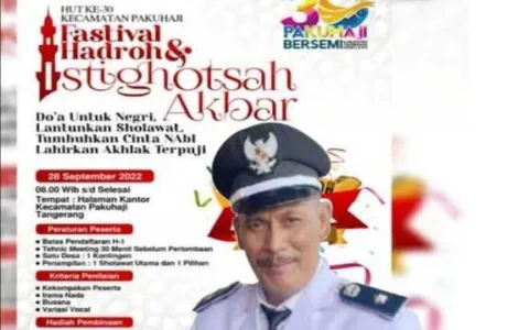 Hari Jadi Pakuhaji Ke 30, Arsin Kades Kohod Mengajak Mari Eratkan Persatuan Kesatuan