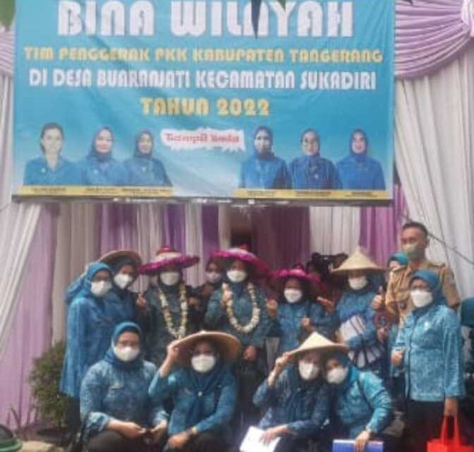 Bina Wilayah Di Kecamatan Sukadiri 2022 Tampil Wow