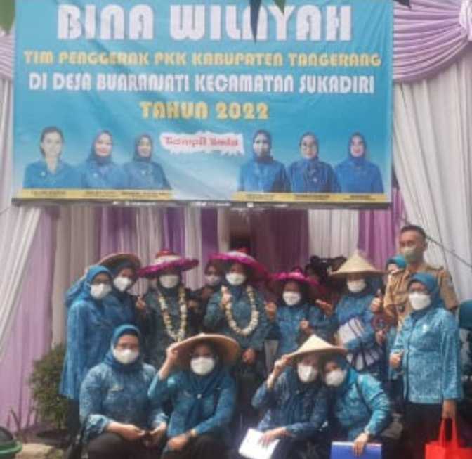 Bina Wilayah Di Kecamatan Sukadiri 2022 Tampil Wow