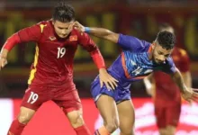 Gool… Vietnam vs India di FIFA Menang Telak 3-0