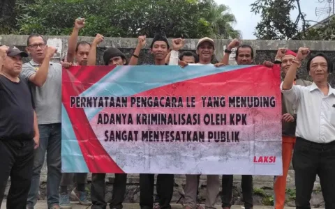 Stop Pernyataan Pengacara LE Soal Adanya Kriminalisasi Oleh KPK Karena Telah Menyesatkan Publik