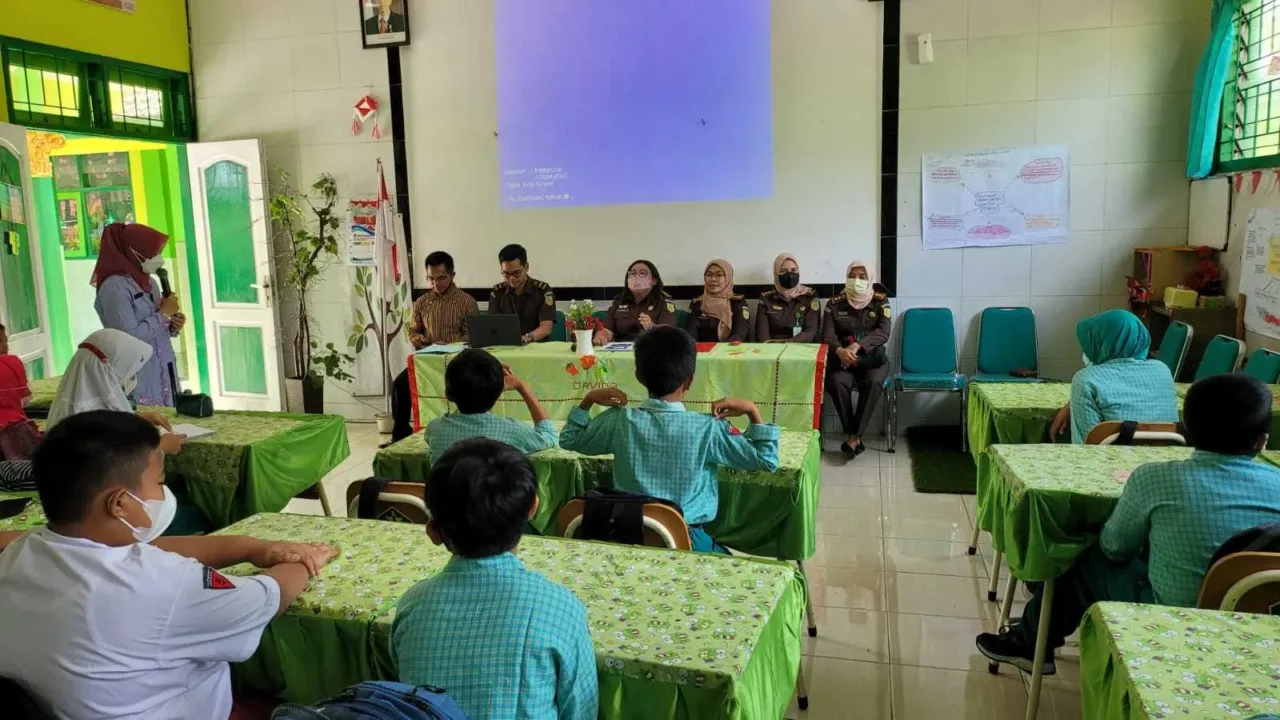 Jaksa Masuk di SDN Pandanwangi 1 Kota Malang