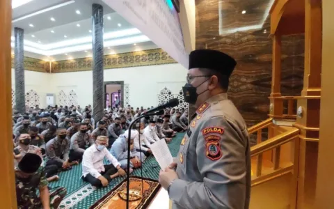 Tragedi Kanjuruhan, Polda Gorontalo Gelar Sholat Ghoib