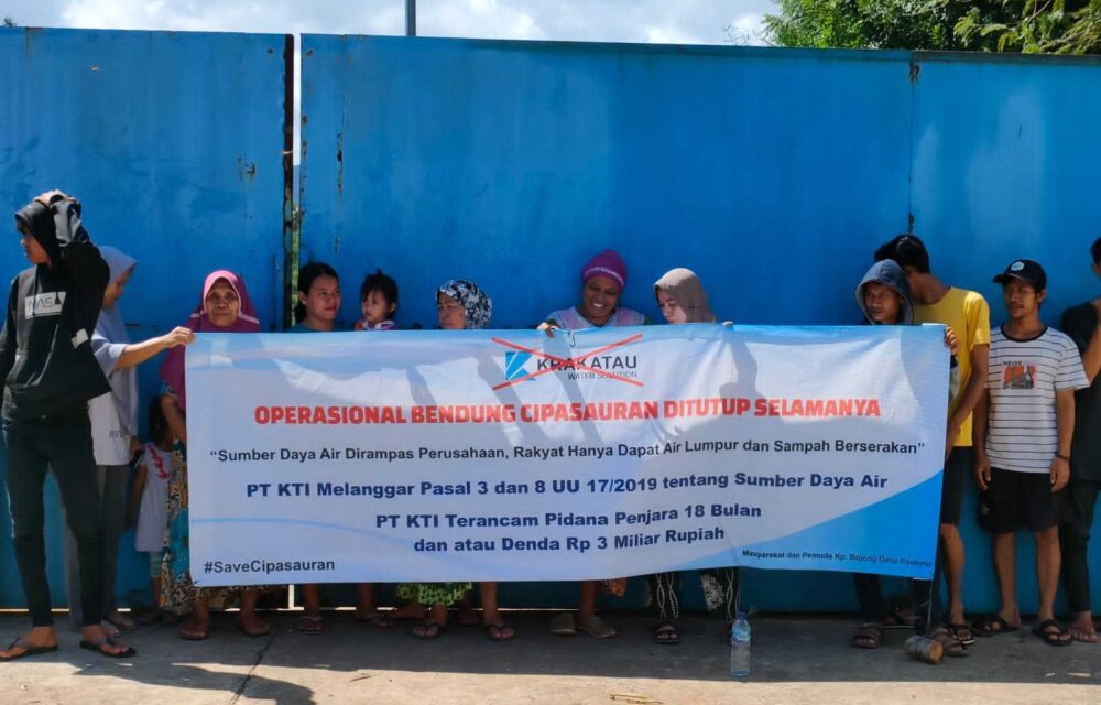 5 Tahun Masyarakat Mengeluhkan Air Bersih, Ulah Pt Krakatau Tirta Industri