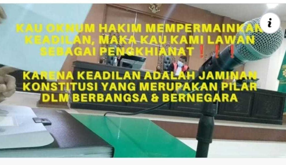 Awas...!Pribadi Ketua Pn Samarinda Bernama Darius Naftali Disomasi Sebagai Oknum