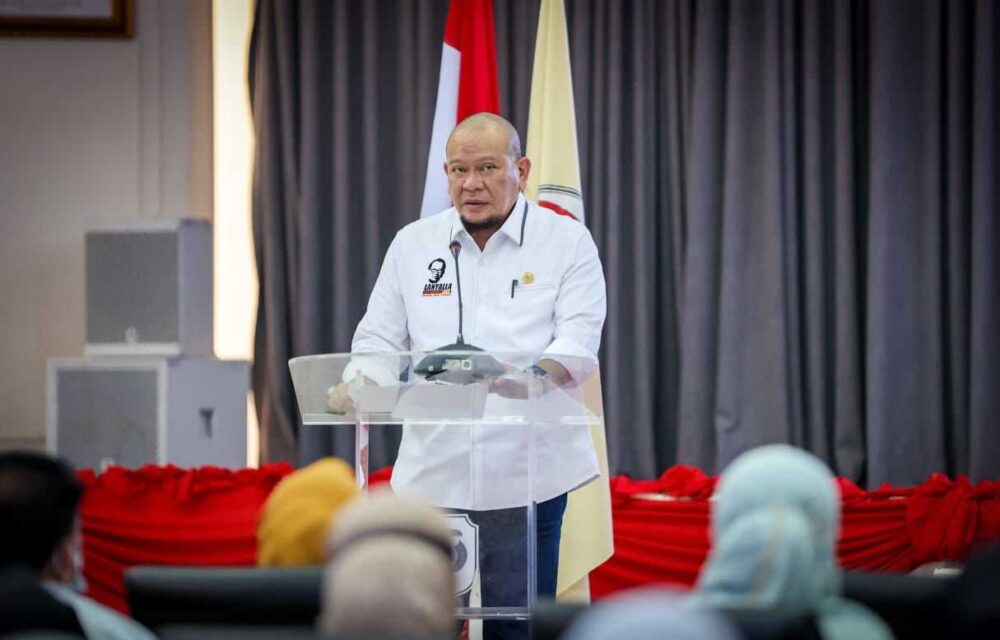 Ketua Dpd Ri Ajak Kepala Daerah Fokus Perkuat Umkm Dan Belanja Lokal Saat Mengahadapi Resesi