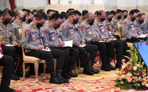PECAT…Berikut Lima Arahan Jokowi Wajib Kepolisian Lakukan