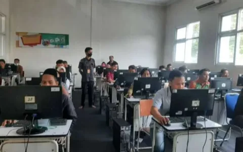 USUT dan LAPORKAN…GMNI Pandeglang Ungkap Dugaan Kecurangan Seleksi CAT Bawaslu