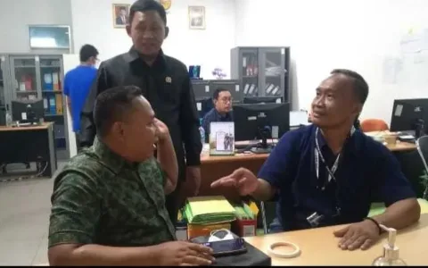 SIKAT PAK…DPRD Gruduk PT PWI Lebak