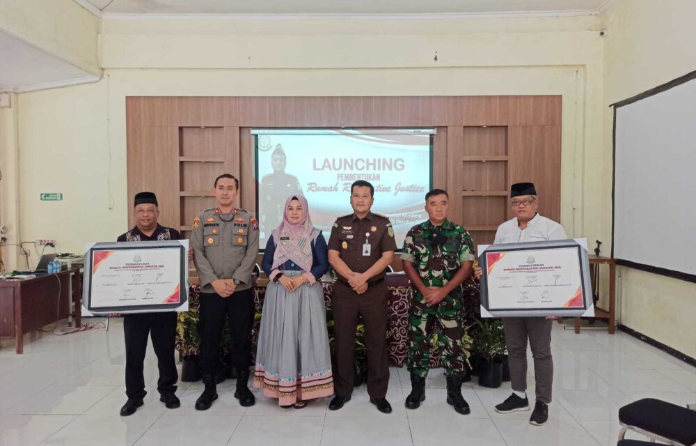 Kejari Kota Malang Resmikan Dua Rumah Restorative Justice Di Blimbing