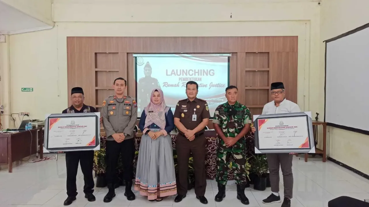 Kejari Kota Malang Resmikan Dua Rumah Restorative Justice di Blimbing