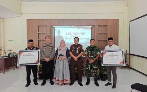 Kejari Kota Malang Resmikan Dua Rumah Restorative Justice di Blimbing