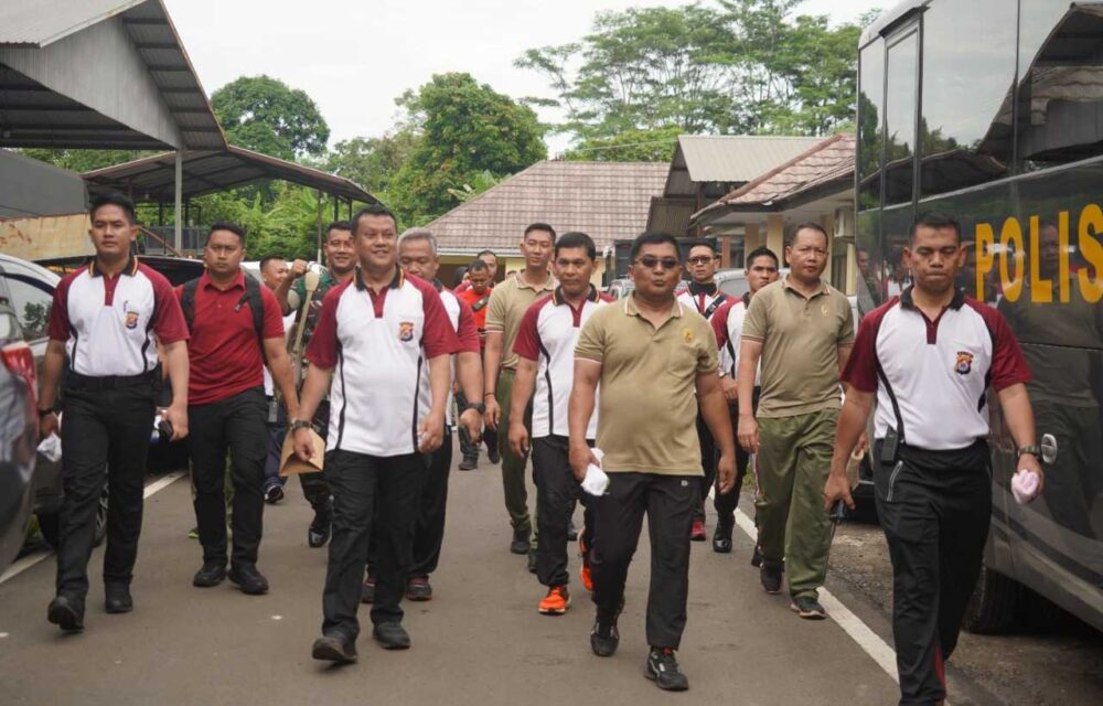 Diawali Ujung Barat Pulau Jawa, Guyub Tni-Polri Buat Indonesia Bergetar