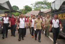 Diawali Ujung Barat Pulau Jawa, Guyub Tni-Polri Buat Indonesia Bergetar