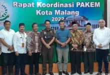 Cegah Aliran Sesat Muncul, Kejari Kota Malang Lakukan Rapat Koordinasi