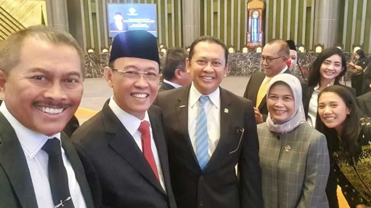 Mantap. Ketua MPR RI Apresiasi Ahmadi Noor Supit Dilantik Sebagai Anggota BPK RI