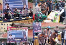 Kejari Jakbar Hadiri Pemusnahan Puluhan Kilogram Barbuk Narkoba