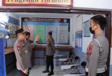 Sidak Satpas Sim Polres Goronto Kota, Kapolda Minta Rapihkan Ruang Pelayanan