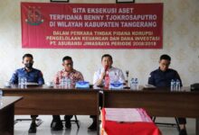 Kejari Jakarta Pusat Sita Eksekusi Aset Milik Terpidana Perkara Tipikor Pt.asuransi Jiwasraya Yang Berada Di Kabupaten Tangerang