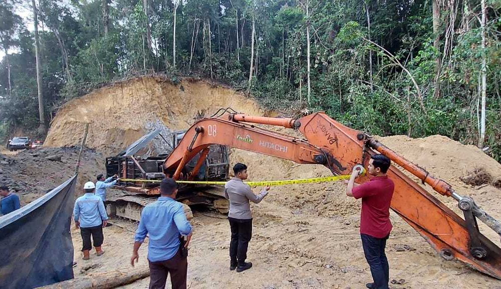 Polres Berau Kaltim Ungkap Kasus Tambang Batubara Ilegal Dalam Rangka Program Quick Win Presisi