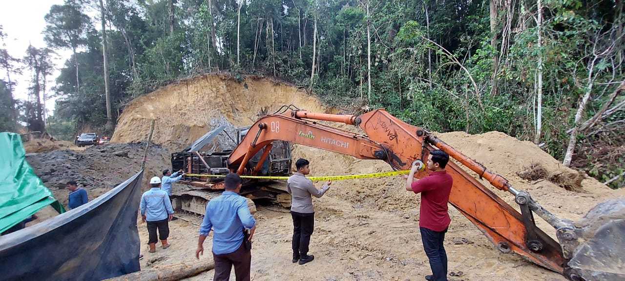 Polres Berau Kaltim Ungkap Kasus Tambang Batubara Ilegal Dalam Rangka Program Quick Win Presisi