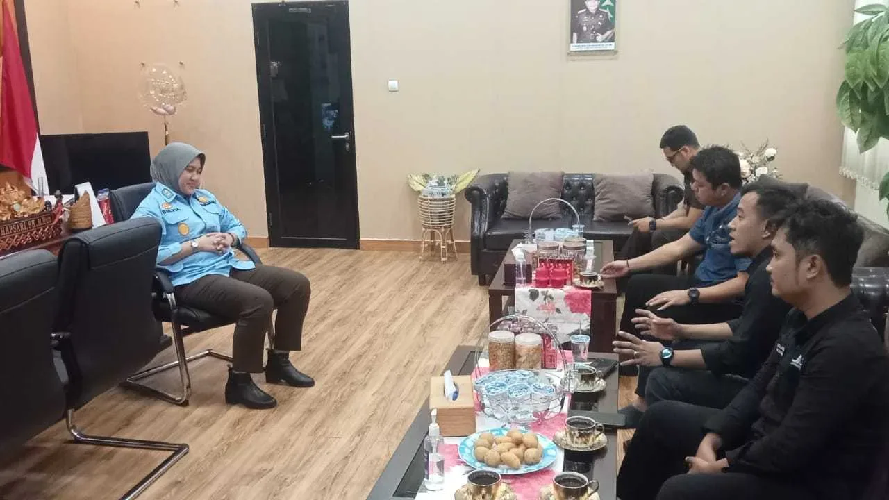 LUAR BISA…Kejari Lebak Nyatakan Siap Dukung Agenda Pelantikan JMSI