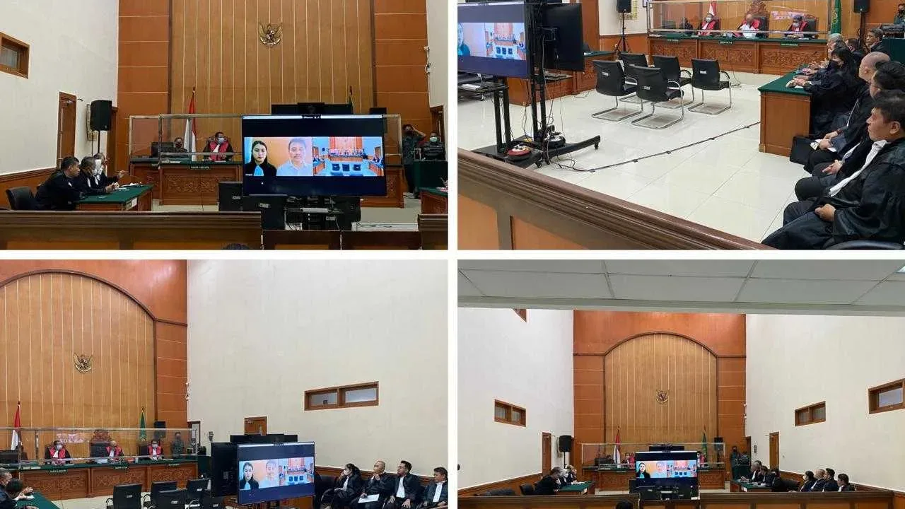 Sidang Pembacaan Putusan Kasus Meme Stupa Mirip Presiden Jokowi di PN Jakarta Barat