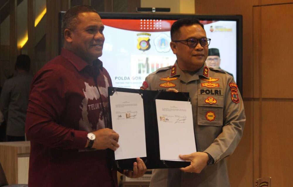 Polda Gorontalo Rangkul Univesitas Negeri Gorontalo